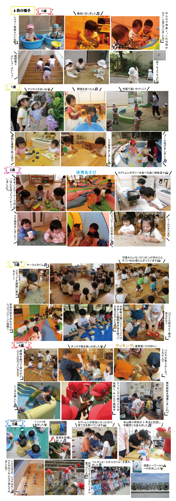 2025年7月 園の様子